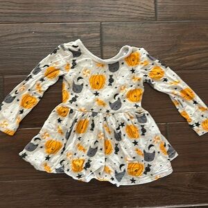 Little Sleepies "boo crew" Halloween print twirl dress!